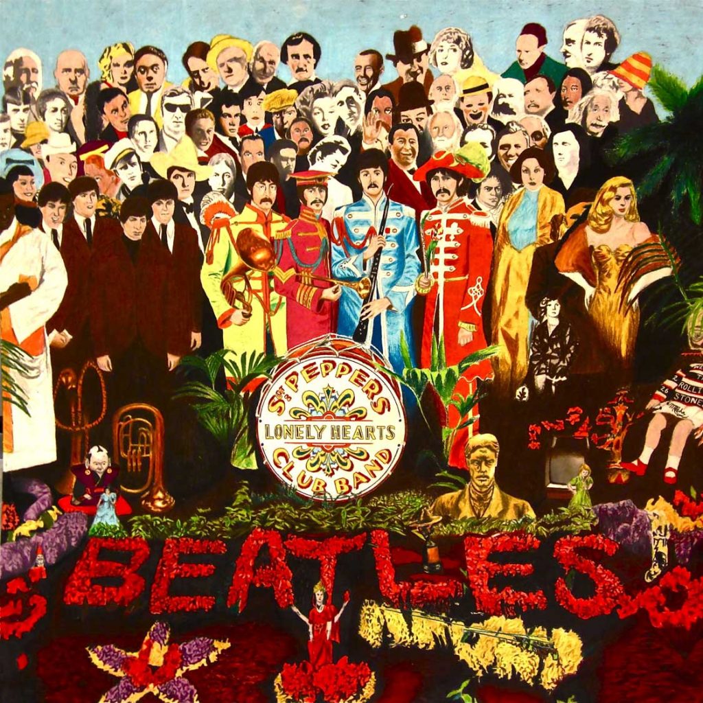 Обложка альбома  Sgt. Pepper's Lonely Hearts Club Band 